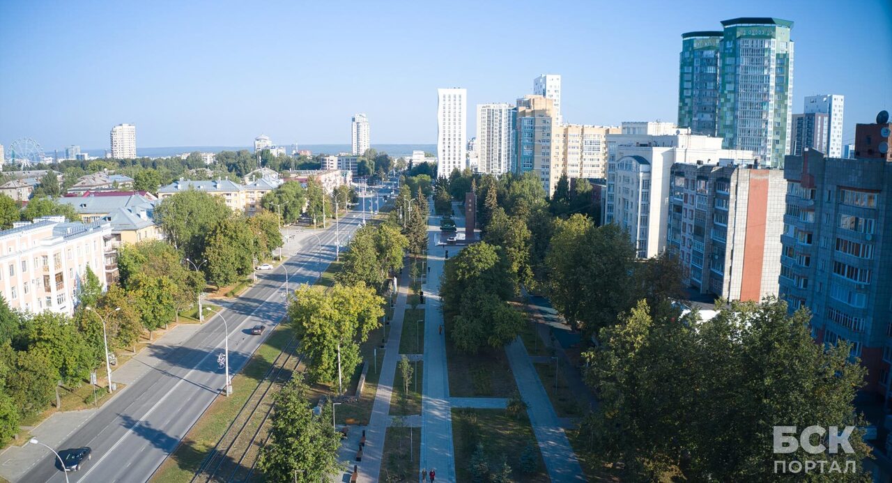 Бульвар Советской Армии в Перми
