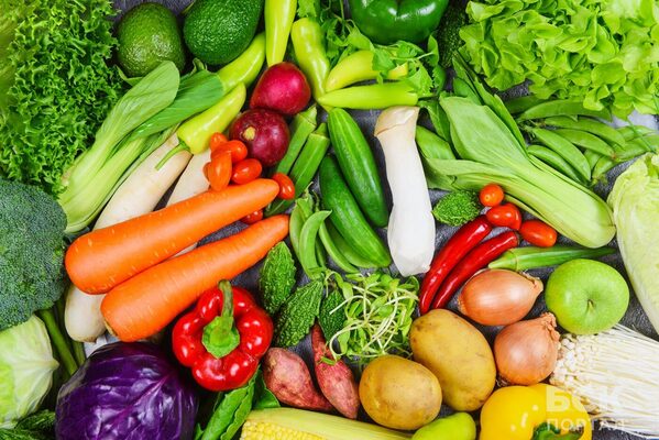 Таблица калорийности - овощи и зелень