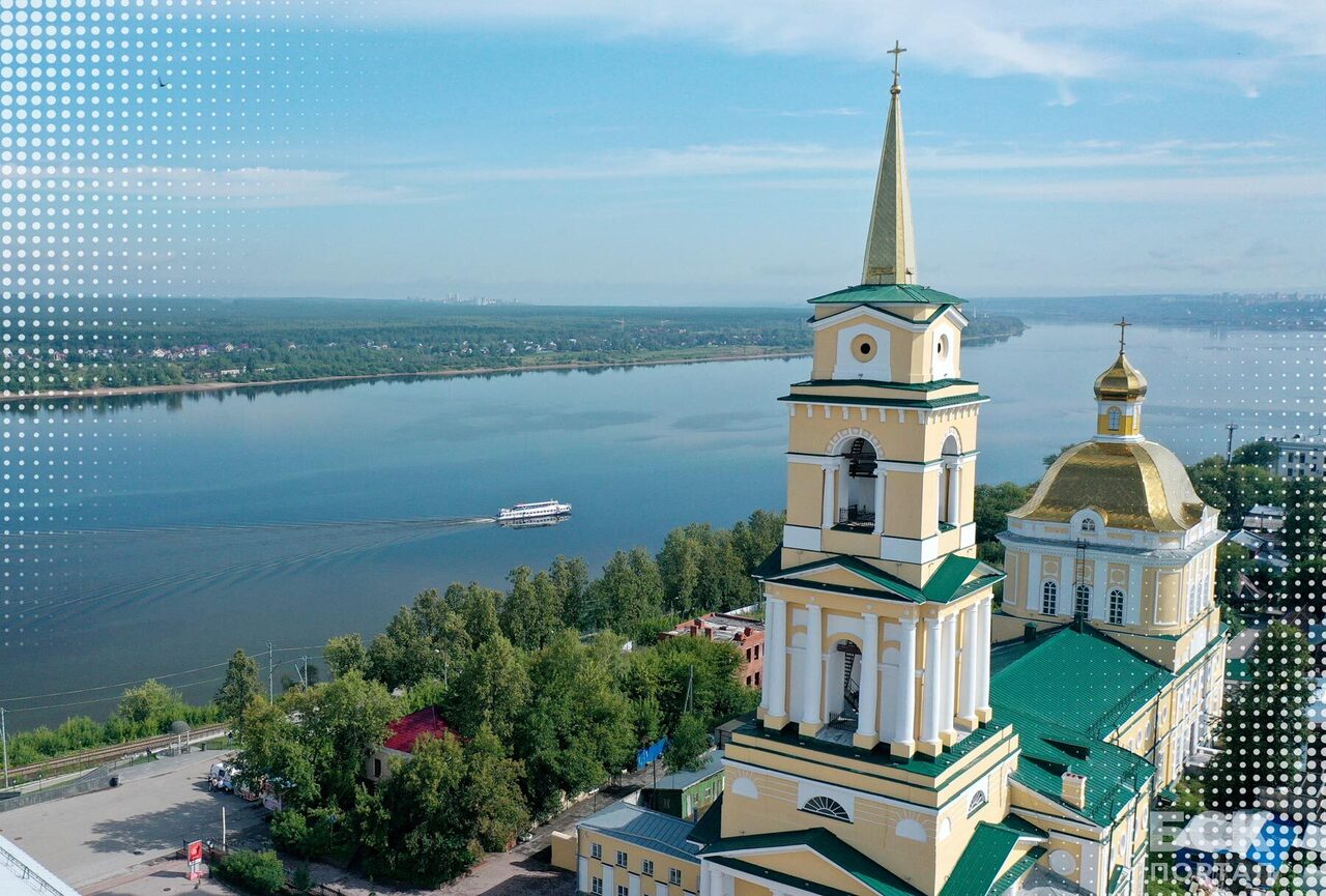 Достопримечательности Перми на карте города