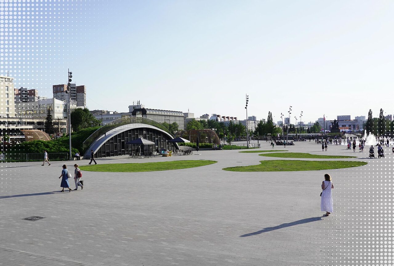 Эспланада Перми – главная площадь города