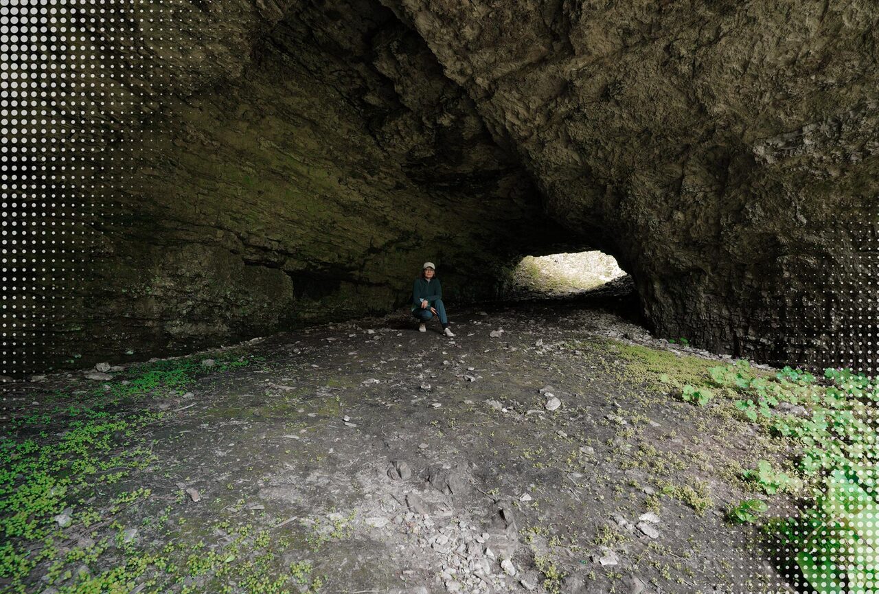 Двухэтажная пещера под Александровском. История похода