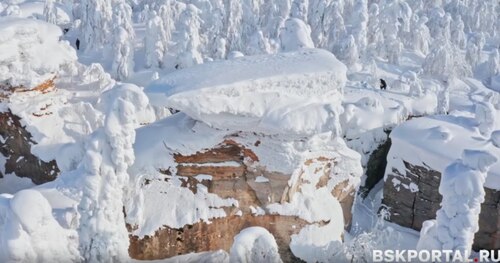 Каменный город с высоты