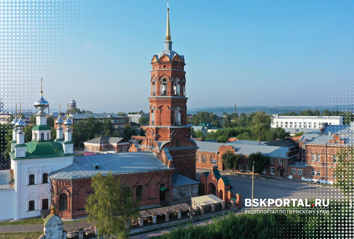 Церковь Тихвинской иконы Божьей Матери город Кунгур