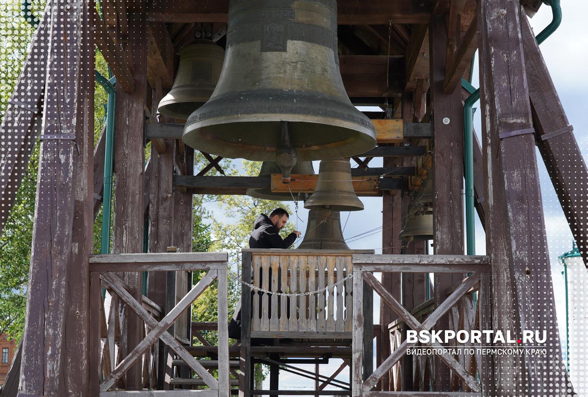 колокольня Белогорский монастырь Пермский край