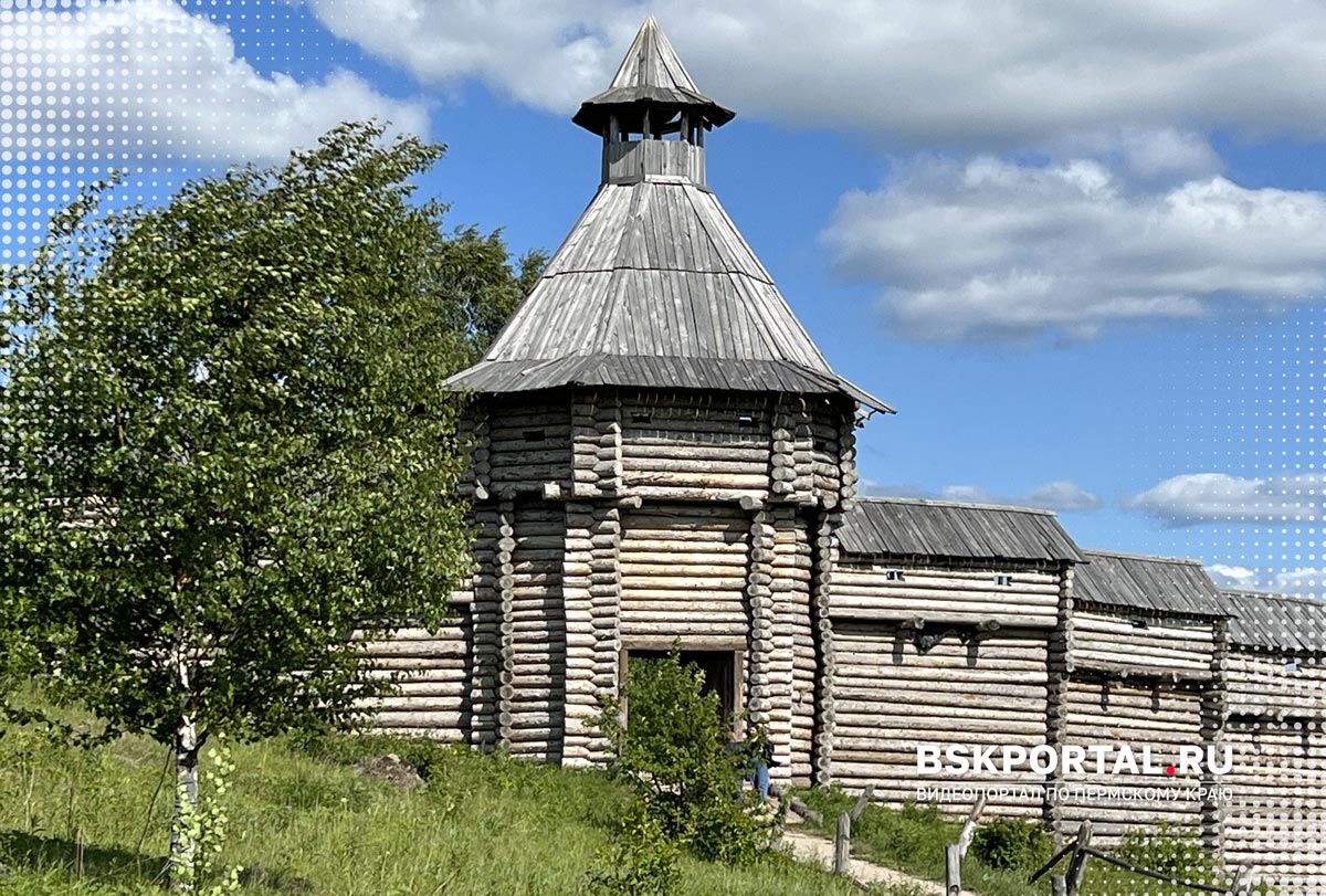 крепостная башня декорации фильма Сердце Пармы Губаха Пермский край