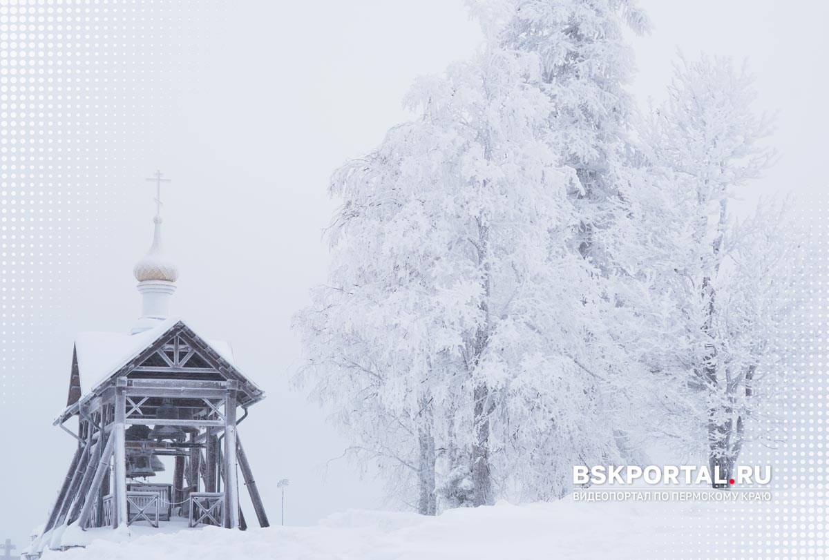 Колокольня Белогорский монастырь Пермский край