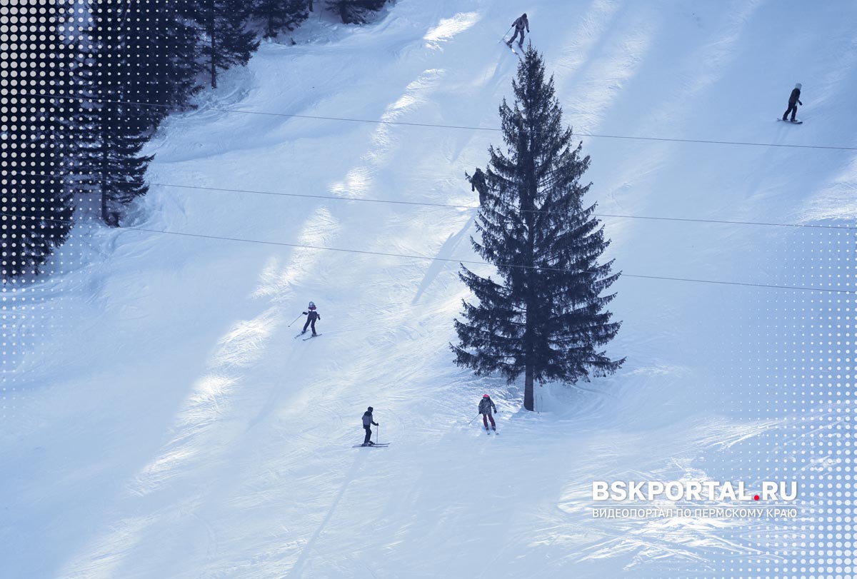 горнолыжный курорт город Губаха Пермский край