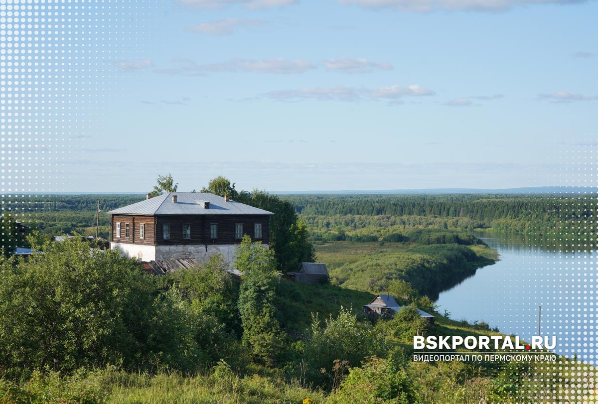 Чердынь вид на реку Колва, Пермский край, фото bskportal.ru