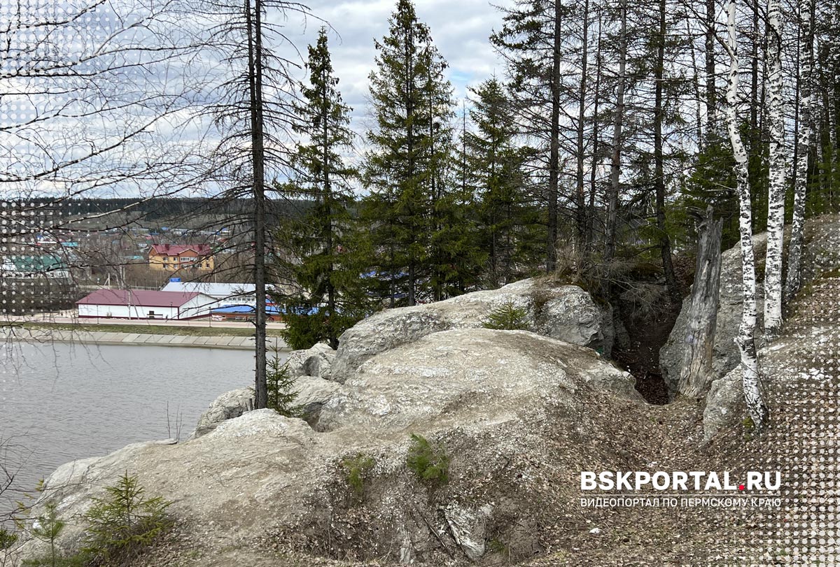 Московская горка и скала село Уинское пермский край
