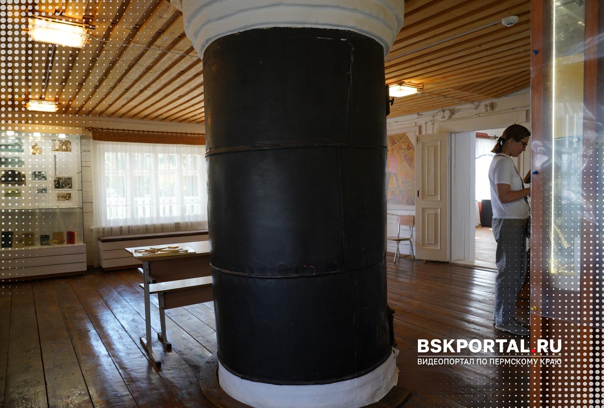 печное отопление в доме-музее Каменского Троица Пермский край