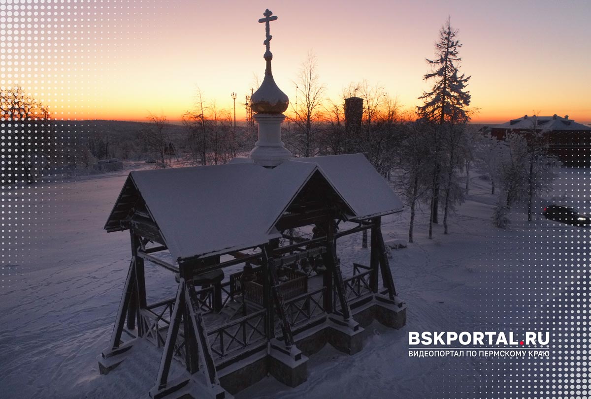 Колокольня Белогорский монастырь Пермский край