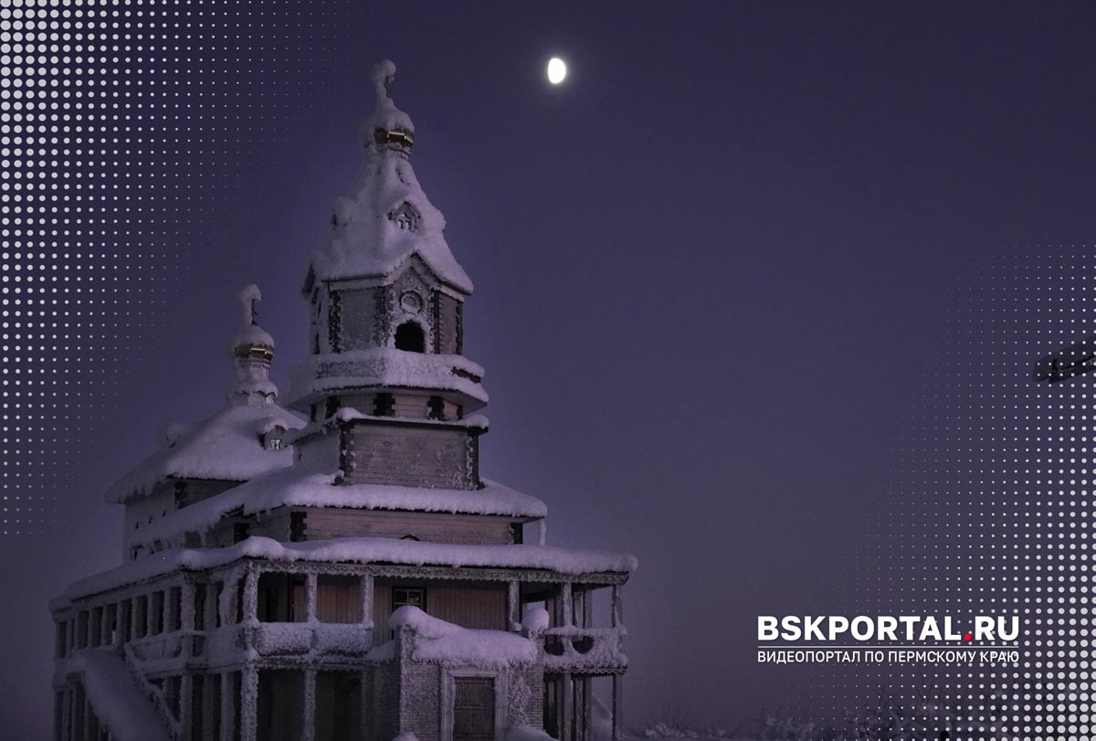 Территория Белогорского монастыря Пермский край