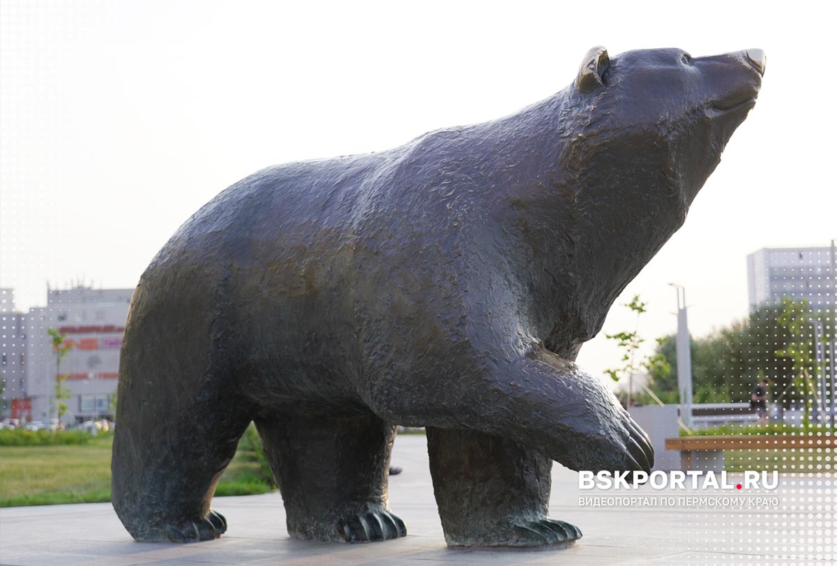 Пермь медведь памятник