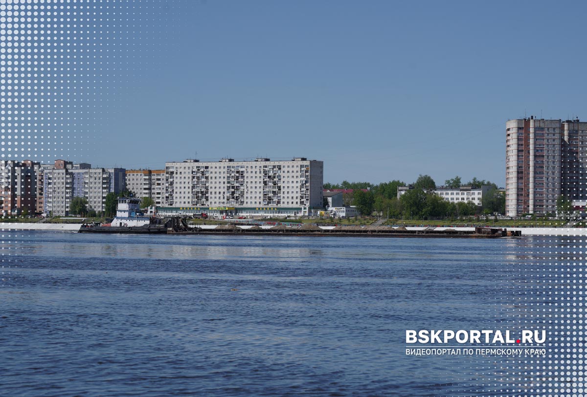 Закамск, жилой комплекс на набережной Камы