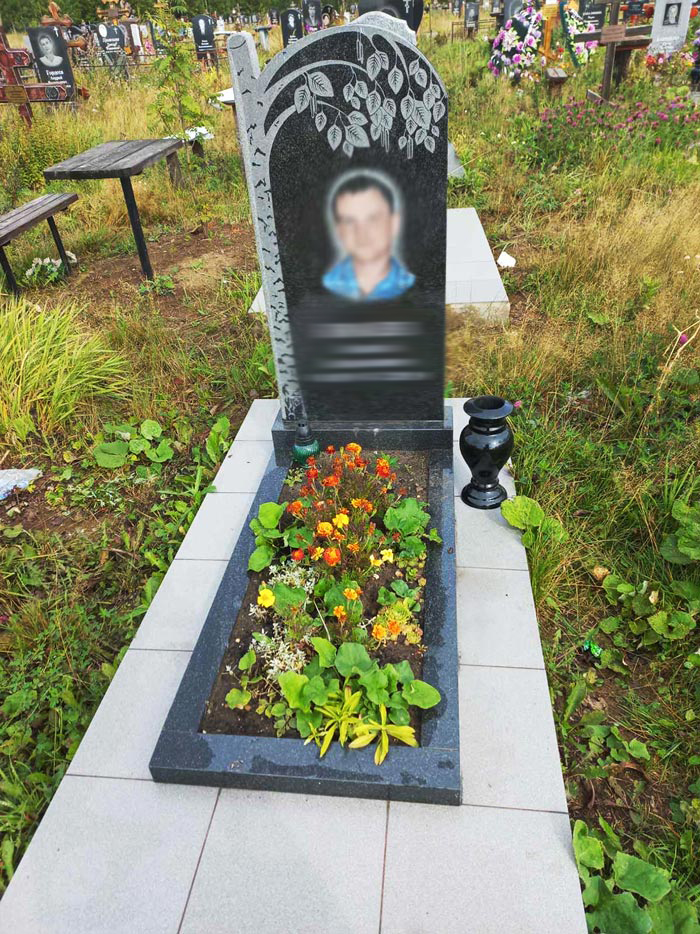 Цветной портрет на памятник