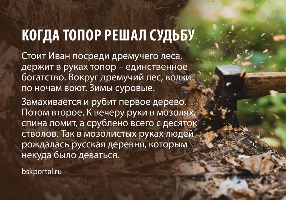 Откуда деревня