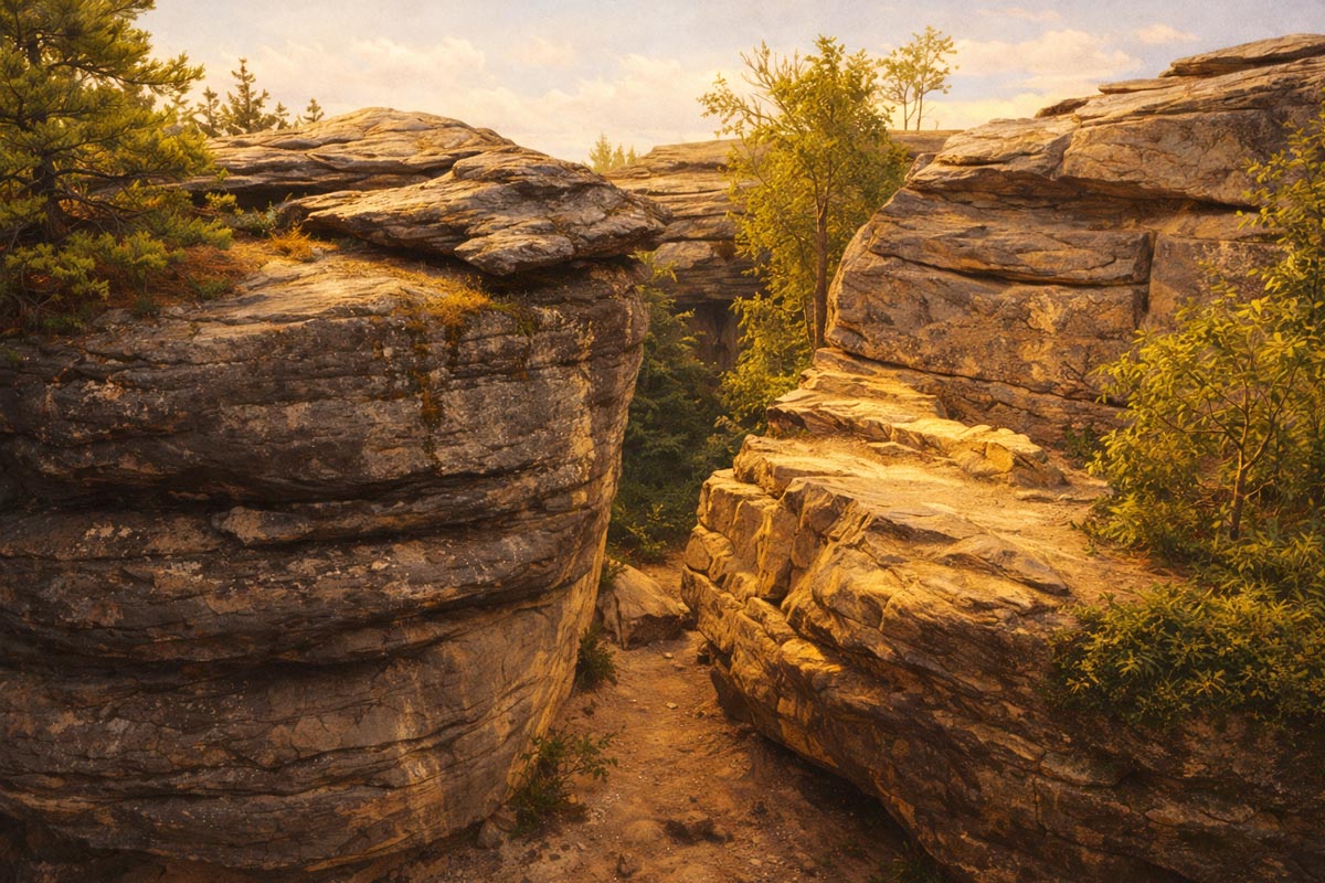 Каменный город Пермский край